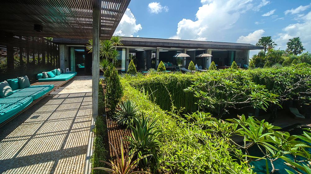 Villa Mana - Upstairs terrace